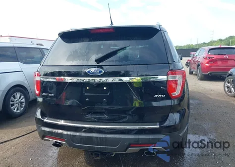 2018 Ford Explorer Limited из США, поврежденный, VIN 1FM5K8F86JGC16211